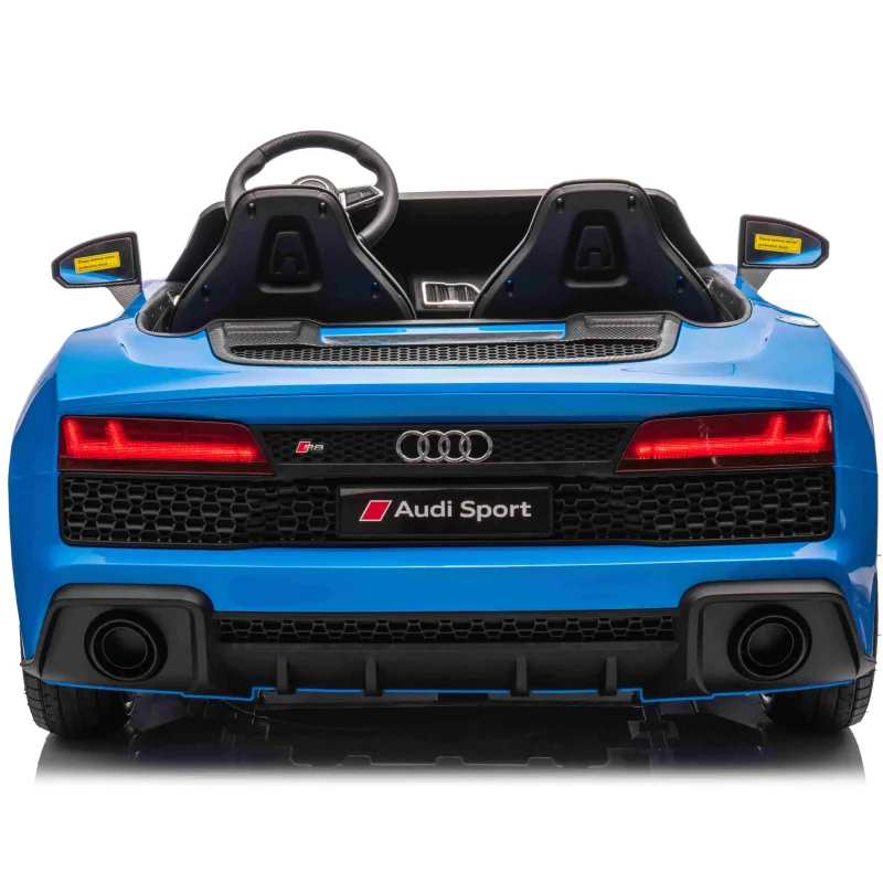 Дитяча акумуляторна машинка Audi Spyder R8 LIFT Синя Дитяча акумуляторна машинка Audi Spyder R8 LIFT Синя