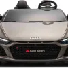 Дитяча акумуляторна машинка Audi Spyder R8 LIFT Сіра