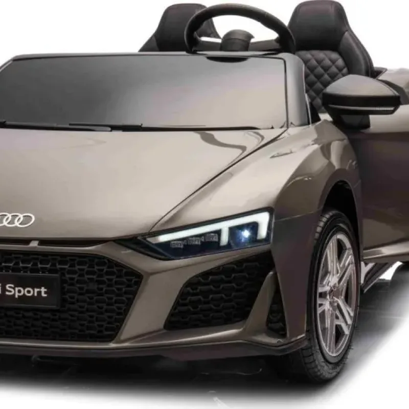 Дитяча акумуляторна машинка Audi Spyder R8 LIFT Сіра