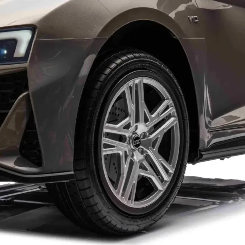 Дитяча акумуляторна машинка Audi Spyder R8 LIFT Сіра