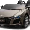 Дитяча акумуляторна машинка Audi Spyder R8 LIFT Сіра
