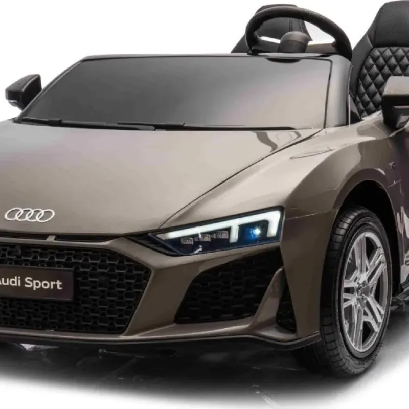 Дитяча акумуляторна машинка Audi Spyder R8 LIFT Сіра