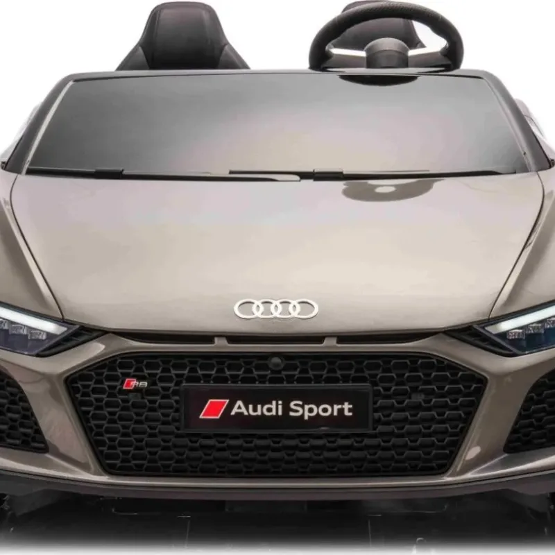 Дитяча акумуляторна машинка Audi Spyder R8 LIFT Сіра