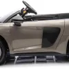 Дитяча акумуляторна машинка Audi Spyder R8 LIFT Сіра
