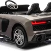 Дитяча акумуляторна машинка Audi Spyder R8 LIFT Сіра