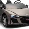 Дитяча акумуляторна машинка Audi Spyder R8 LIFT Сіра