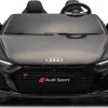 Дитяча акумуляторна машинка Audi Spyder R8 LIFT Чорна