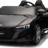 Дитяча акумуляторна машинка Audi Spyder R8 LIFT Чорна