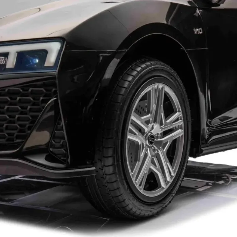 Дитяча акумуляторна машинка Audi Spyder R8 LIFT Чорна