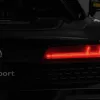 Дитяча акумуляторна машинка Audi Spyder R8 LIFT Чорна