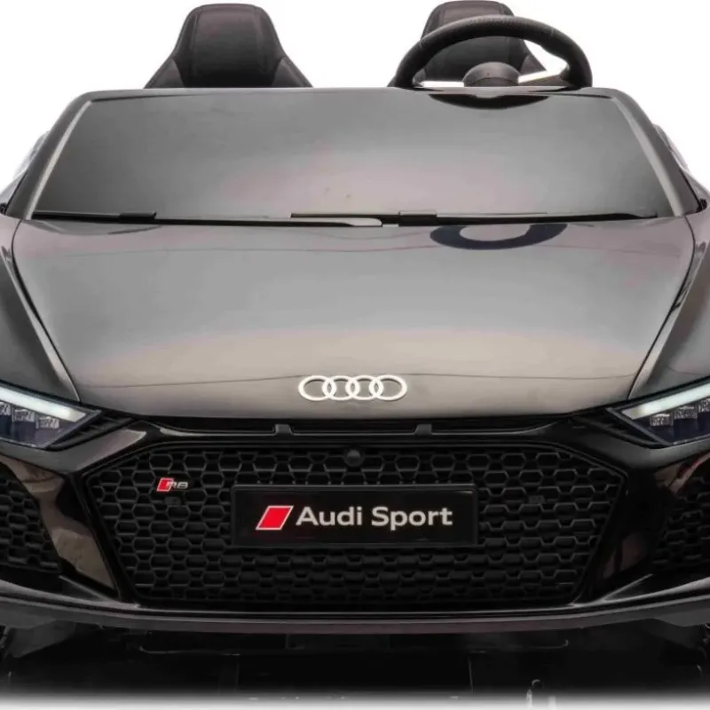 Дитяча акумуляторна машинка Audi Spyder R8 LIFT Чорна