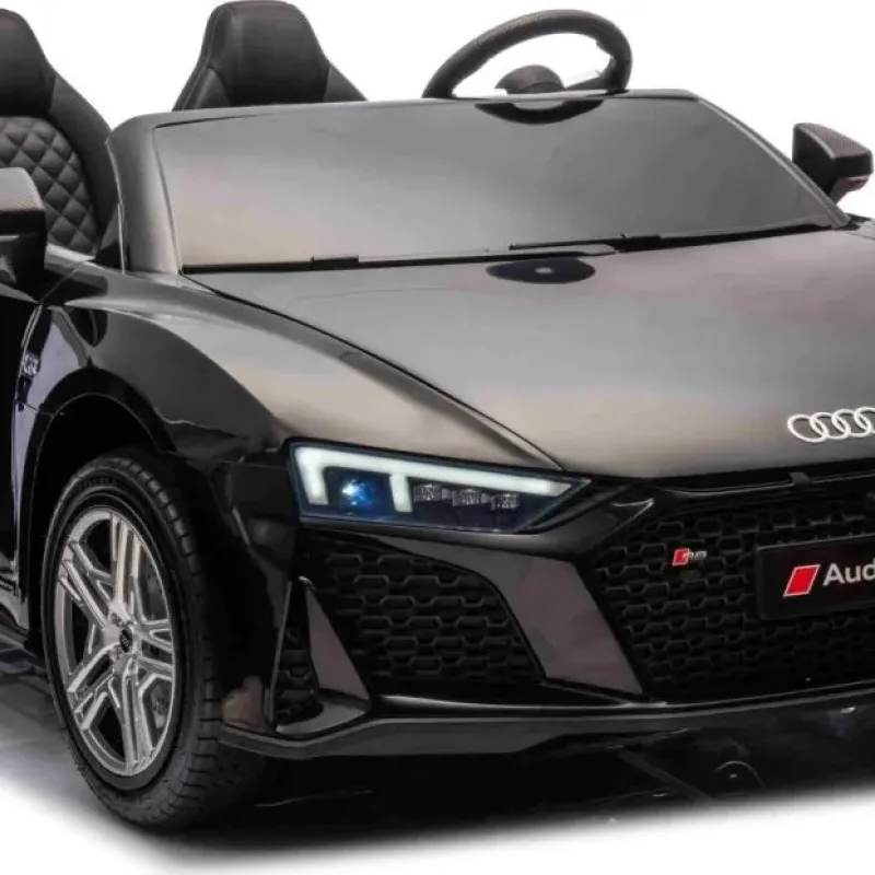 Дитяча акумуляторна машинка Audi Spyder R8 LIFT Чорна