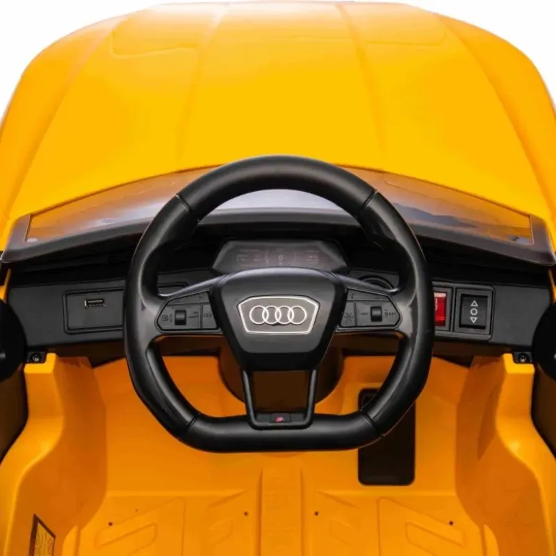 Дитяча акумуляторна машинка Audi SQ8 Жовта Дитяча акумуляторна машинка Audi SQ8 Жовта