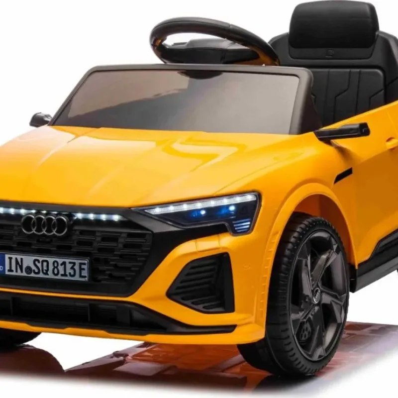 Дитяча акумуляторна машинка Audi SQ8 Жовта Дитяча акумуляторна машинка Audi SQ8 Жовта