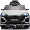 Дитяча акумуляторна машинка Audi SQ8 Сіра