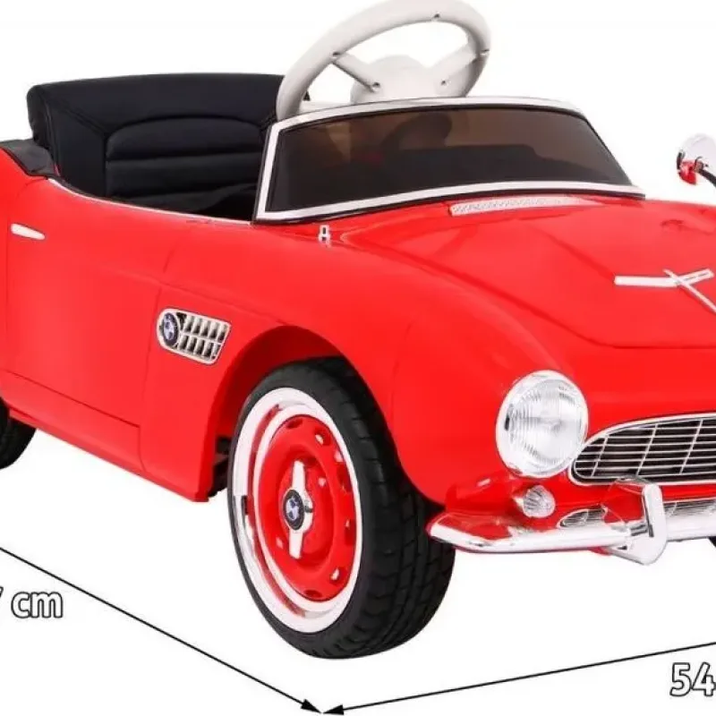 Дитяча акумуляторна машинка BMW 507 Retro Червона