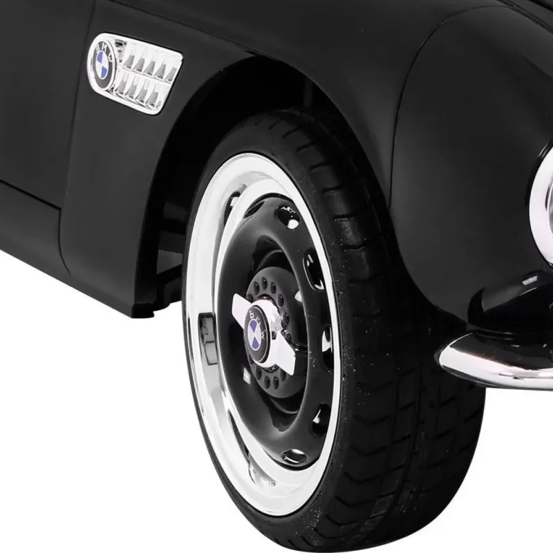 Дитяча акумуляторна машинка BMW 507 Retro Чорна Дитяча акумуляторна машинка BMW 507 Retro Чорна