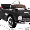 Дитяча акумуляторна машинка BMW 507 Retro Чорна Дитяча акумуляторна машинка BMW 507 Retro Чорна
