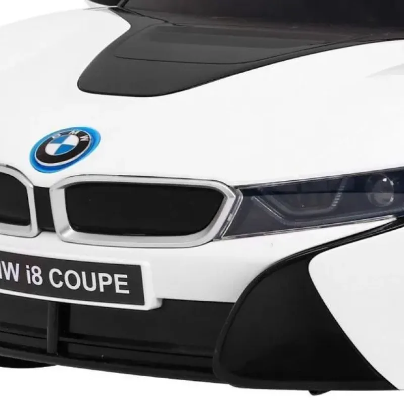 Дитяча акумуляторна машинка BMW I8 Lift Battery Car Біла