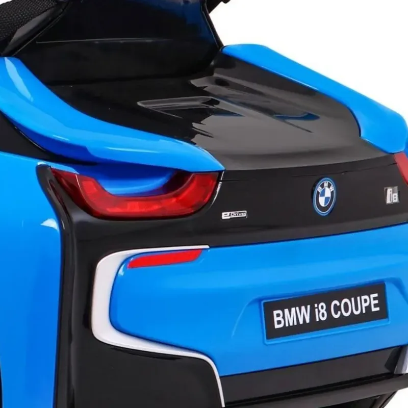 Дитяча акумуляторна машинка BMW I8 Lift Battery Car Синя