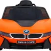 Дитяча акумуляторна машинка BMW I8 Lift Car Помаранчева