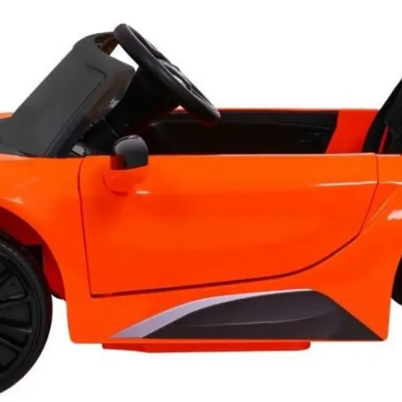 Дитяча акумуляторна машинка BMW I8 Lift Car Помаранчева Дитяча акумуляторна машинка BMW I8 Lift Car Помаранчева