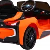 Дитяча акумуляторна машинка BMW I8 Lift Car Помаранчева