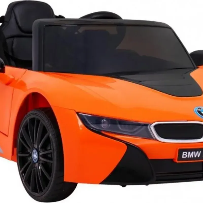 Дитяча акумуляторна машинка BMW I8 Lift Car Помаранчева