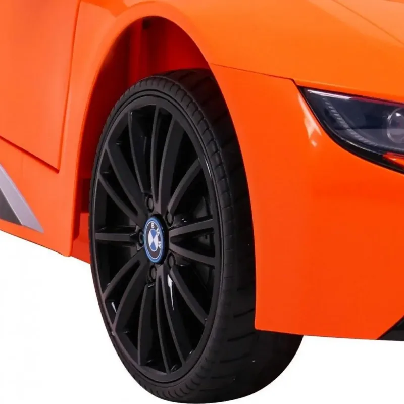 Дитяча акумуляторна машинка BMW I8 Lift Car Помаранчева