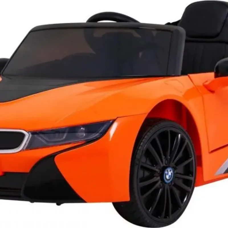 Дитяча акумуляторна машинка BMW I8 Lift Car Помаранчева