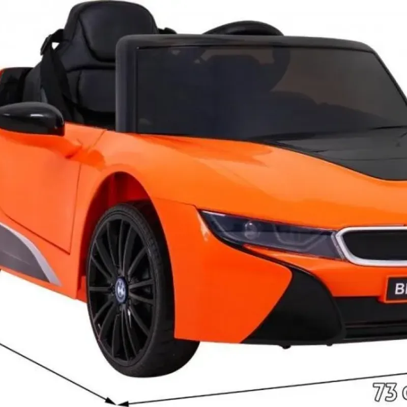 Дитяча акумуляторна машинка BMW I8 Lift Car Помаранчева