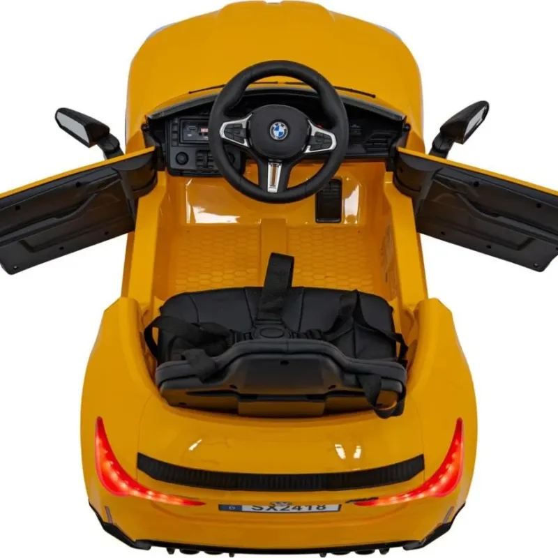 Дитяча акумуляторна машинка BMW M4 Жовта