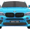 Дитяча акумуляторна машинка BMW X6M XXL для 2 дітей Синя Дитяча акумуляторна машинка BMW X6M XXL для 2 дітей Синя