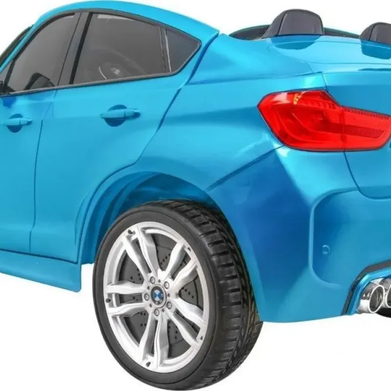 Дитяча акумуляторна машинка BMW X6M XXL для 2 дітей Синя Дитяча акумуляторна машинка BMW X6M XXL для 2 дітей Синя