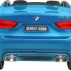 Дитяча акумуляторна машинка BMW X6M XXL для 2 дітей Синя Дитяча акумуляторна машинка BMW X6M XXL для 2 дітей Синя