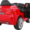 Дитяча акумуляторна машинка BMW X6M Червона
