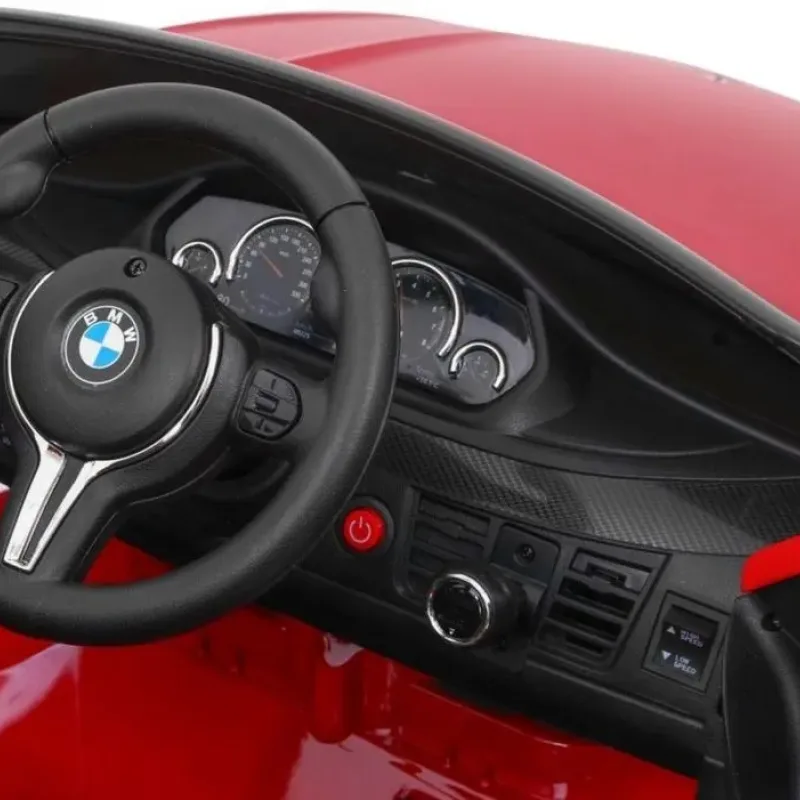 Дитяча акумуляторна машинка BMW X6M Червона