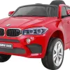 Дитяча акумуляторна машинка BMW X6M Червона