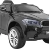 Дитяча акумуляторна машинка BMW X6M Чорна