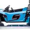 Дитяча акумуляторна машинка Buggy Racing 5 синя