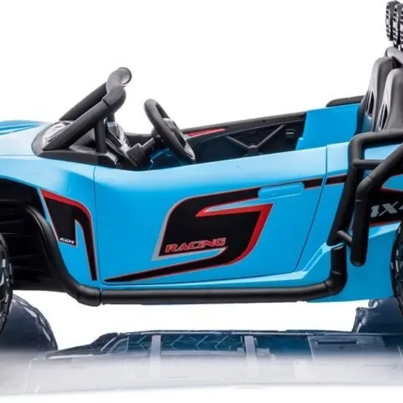 Дитяча акумуляторна машинка Buggy Racing 5 синя