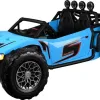 Дитяча акумуляторна машинка Buggy Racing 5 синя