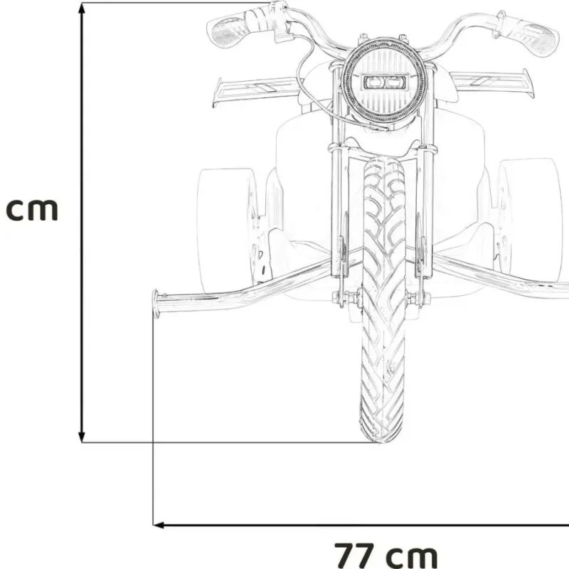 Дитяча акумуляторна машинка DRIFT BIKE 21 Рожева