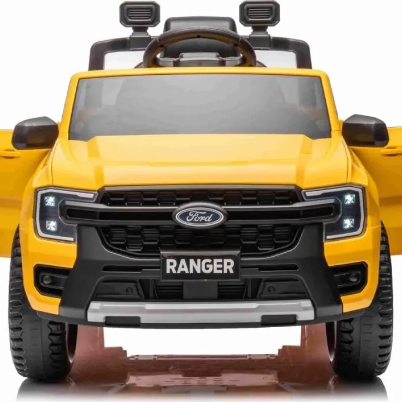 Дитяча акумуляторна машинка Ford Ranger LIFT Жовта