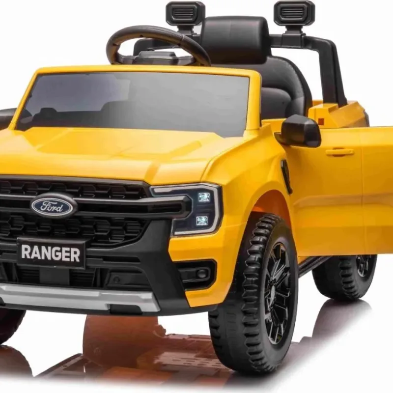 Дитяча акумуляторна машинка Ford Ranger LIFT Жовта