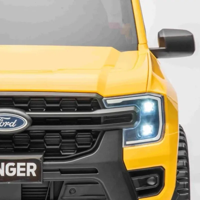 Дитяча акумуляторна машинка Ford Ranger LIFT Жовта Дитяча акумуляторна машинка Ford Ranger LIFT Жовта