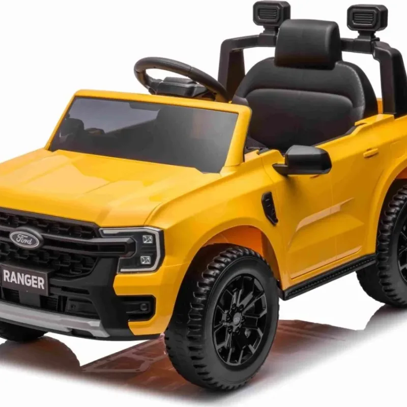 Дитяча акумуляторна машинка Ford Ranger LIFT Жовта Дитяча акумуляторна машинка Ford Ranger LIFT Жовта