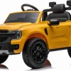 Дитяча акумуляторна машинка Ford Ranger LIFT Жовта Дитяча акумуляторна машинка Ford Ranger LIFT Жовта