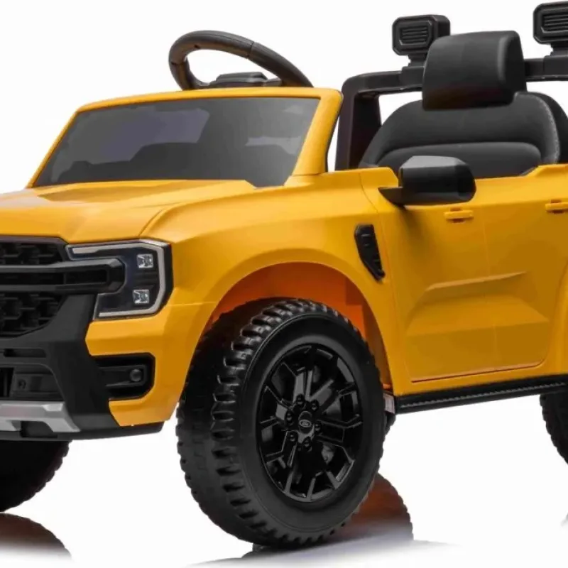 Дитяча акумуляторна машинка Ford Ranger LIFT Жовта Дитяча акумуляторна машинка Ford Ranger LIFT Жовта