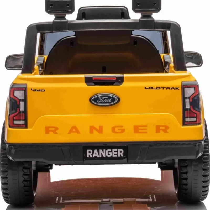 Дитяча акумуляторна машинка Ford Ranger LIFT Жовта Дитяча акумуляторна машинка Ford Ranger LIFT Жовта